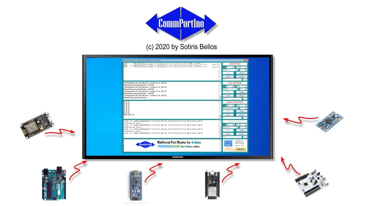 esp8266 serial monitor